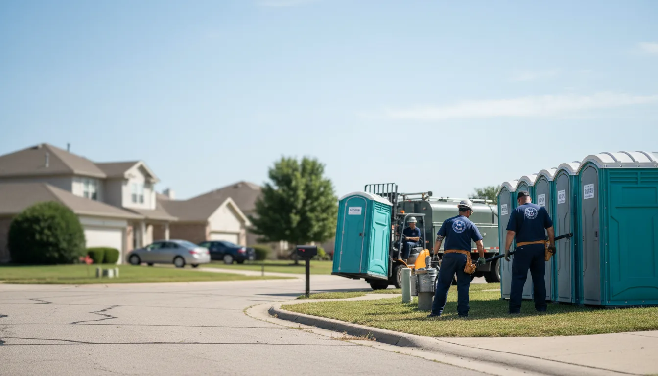 Porta Potty Rental in Lamar, OK near me